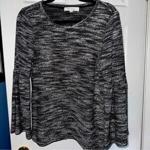 Two By Vince Camuto Heather Gray Sweater - Medium